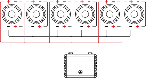 8 ohm subwoofer wiring