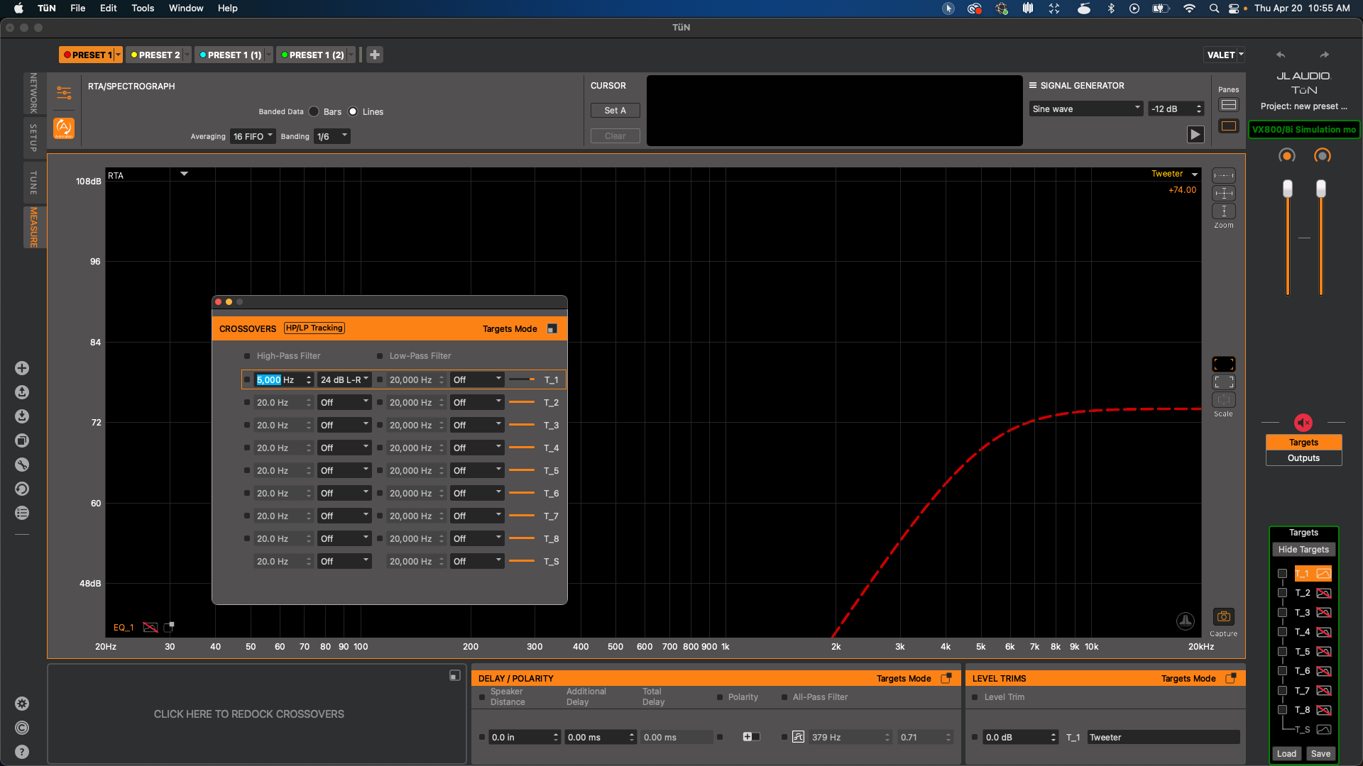 TüN® 4: Creating Target Curves – JL Audio Help Center - Search Articles