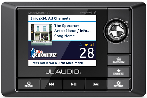 jl audio media master 100s